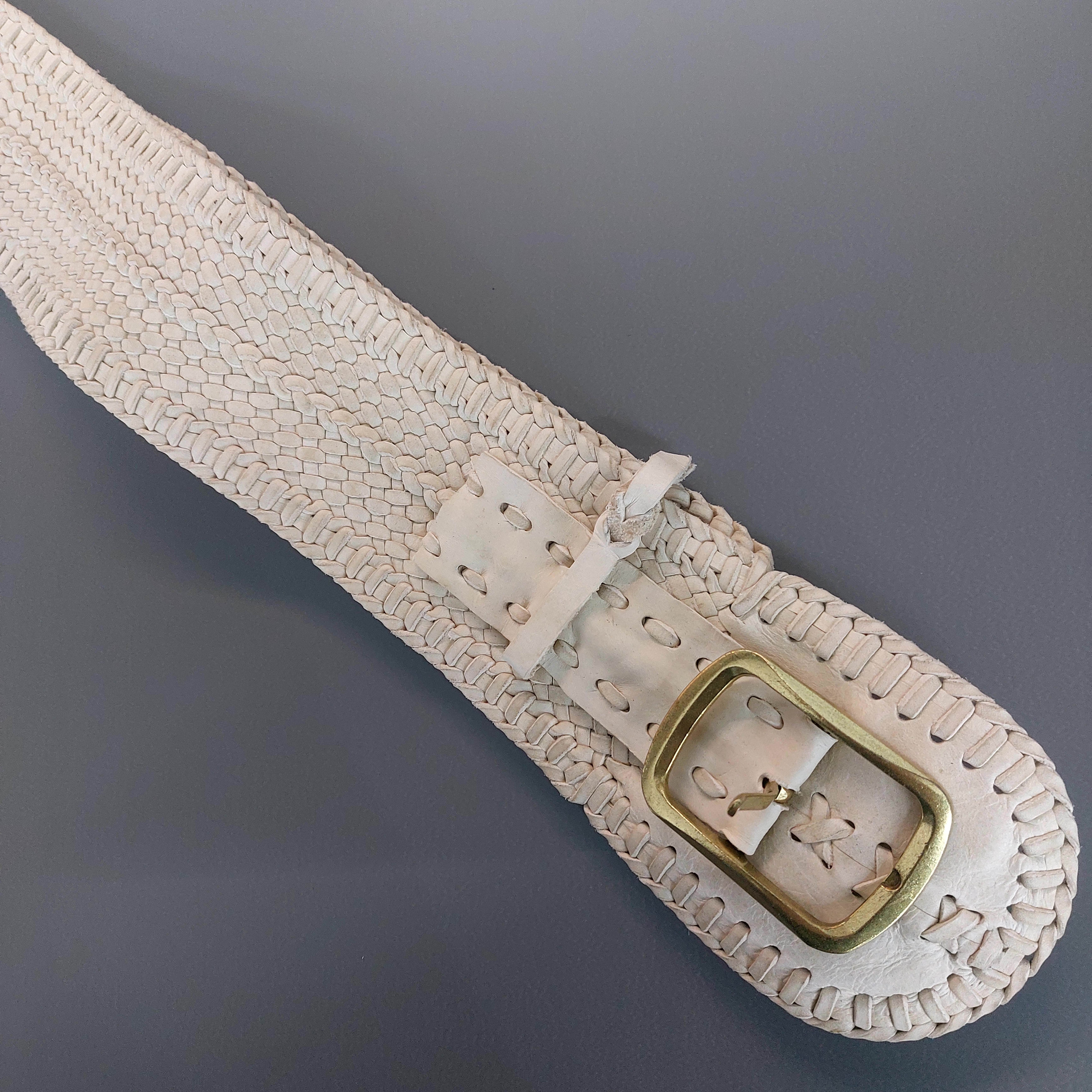 Traditional Wide Leather Belt (for the back)