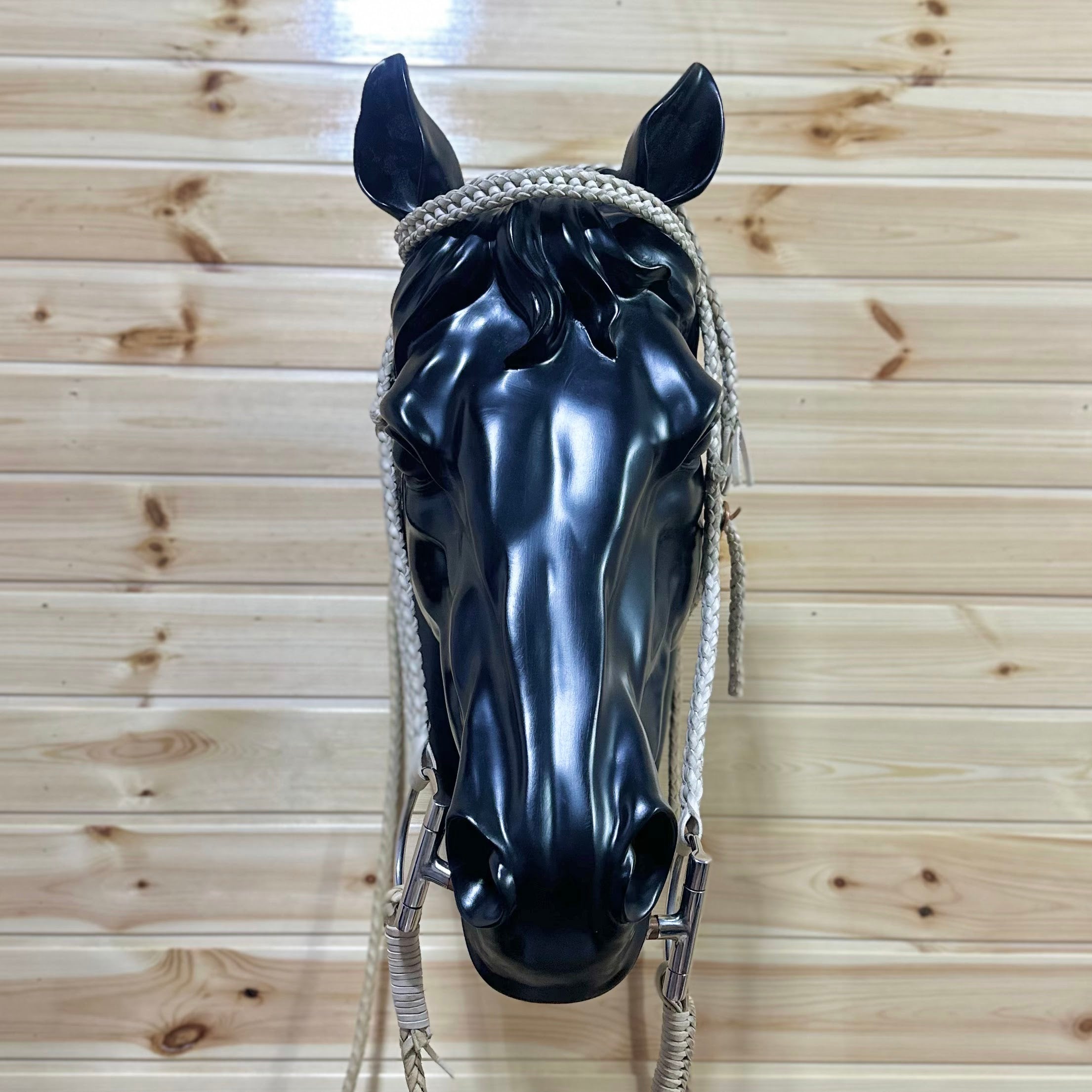 Traditional Mongolian Braided Rawhide Halter