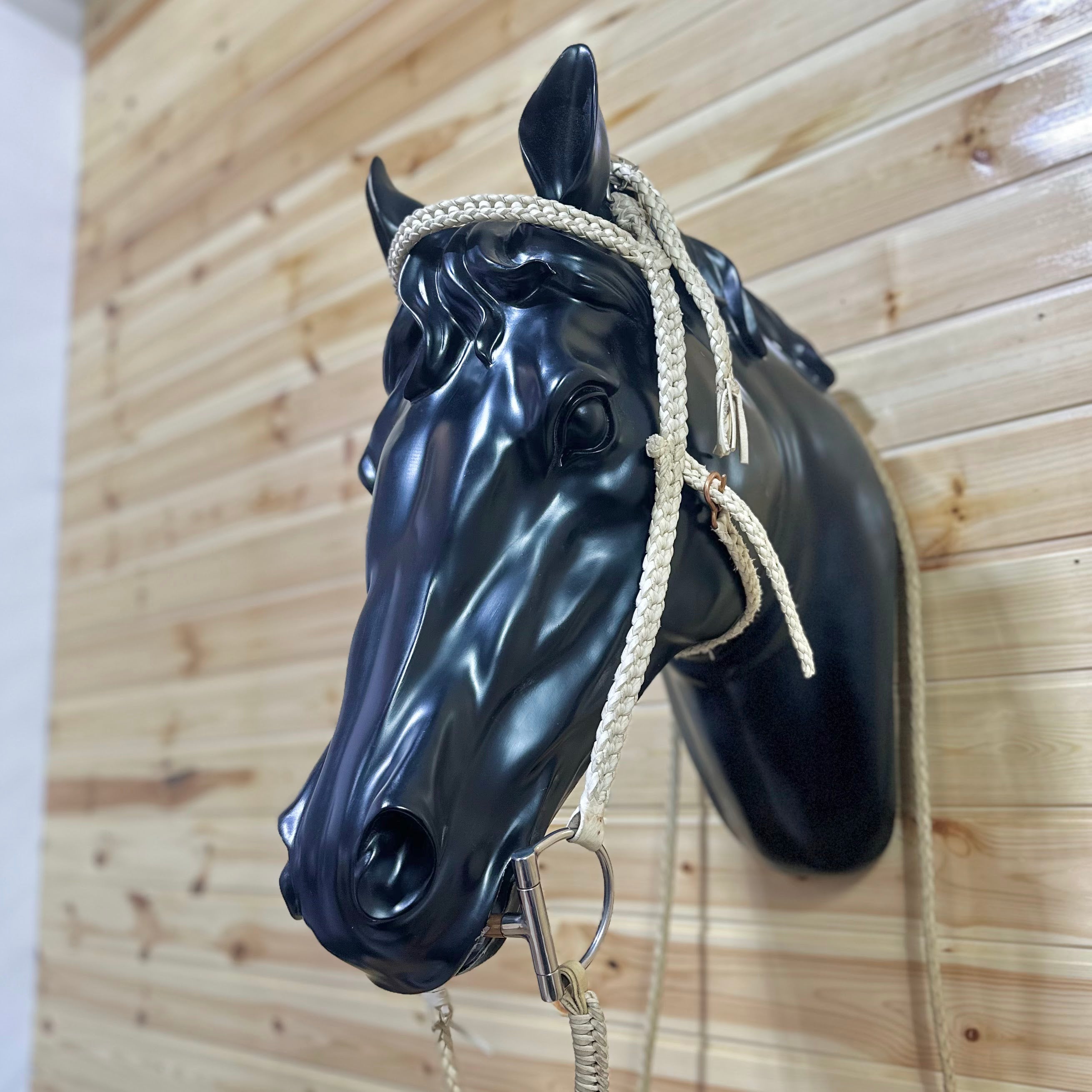 Traditional Mongolian Braided Rawhide Halter