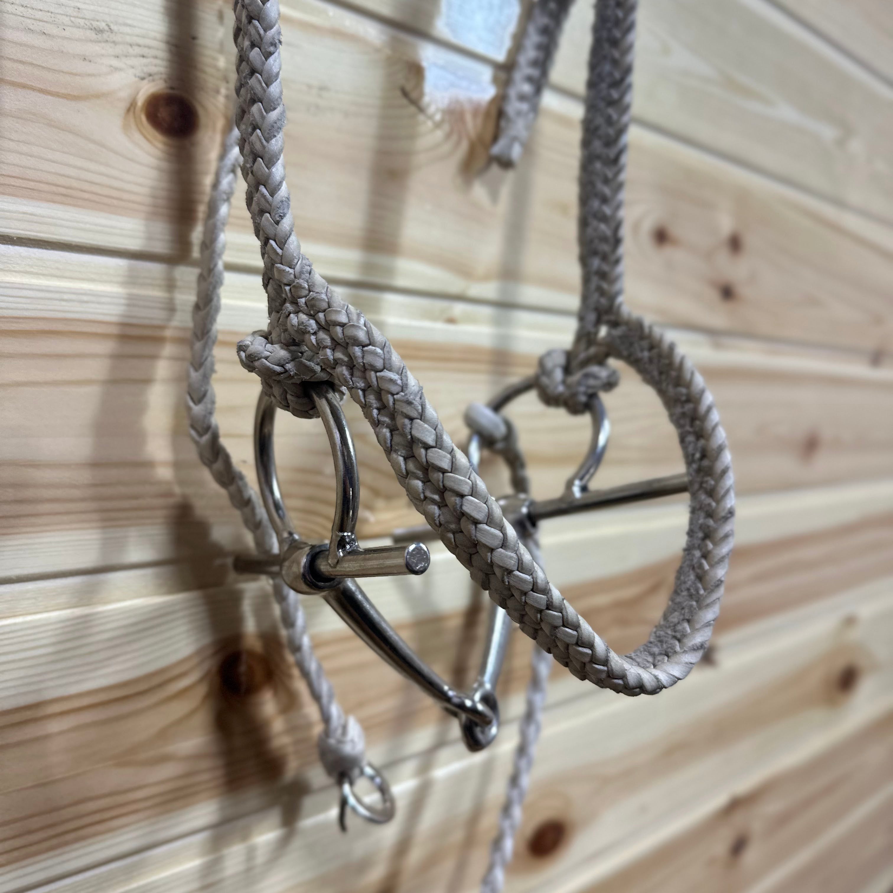 Handcrafted Braided Leather Bridle